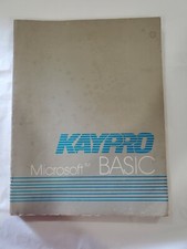 Kaypro Microsoft Basic User's Guide picture
