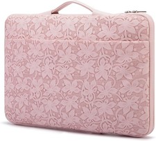 Heavy Duty 360° Protective Laptop Sleeve in Embossed PU Leather for 12.5 inch-13 picture