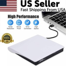 Slim External CD DVD Drive USB 3.0 Disc Player Burner Writer For Laptop PC Mac picture