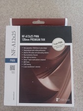 Noctua NF-A12x25 PWM 120mm Case Fan 4-Pin Brown 2000 RPM 12V Taiwan Quiet picture