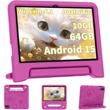 2026 Upgraded Android 15 Tablet, 10inch Kids Tablet, Octa-core CPU picture