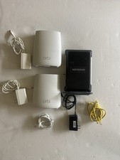 Netgear WiFi Cable Modem CM 1000v2 And 2 Orbi RBS20 WiFi Extender Tested/Working picture