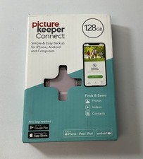 Picture Keeper Connect Pink USB Flash Drive-Apple, Android & PC Devices - 128GB picture