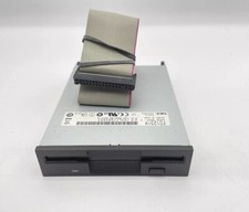 NEC FD1231M Floppy Drive 134-506790-603-4 Black Bezel 1.44MB **BONUS IDE CABLE** picture