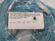C Enterprises HPTZ02 Performa OM4 5M LC/LC Duplex OFNR Fiber Cable Made in USA picture