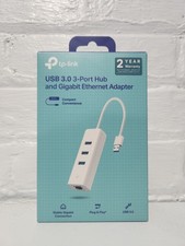 TP-Link USB 3.0 3-Port Hub & Gigabit Ethernet Adapter UE330 - NEW IN BOX picture