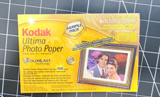 Kodak Ultima Picture Paper 5 Sheets Ultra Glossy 4x6 for Inkjet Printer Sealed picture