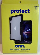 ONN Slim Rugged Tablet Case for 11