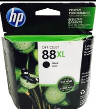 New Sealed Genuine HP 88XL Black Ink Cartridge Officejet Pro K5400 K550 FASTSHIP picture