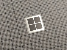 5 x Silver & Black Windows 11 Stickers For The Computer Case picture