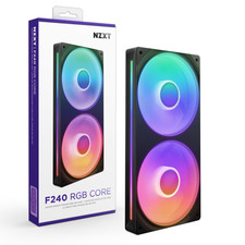 F240 RGB Core - 240Mm Single-Frame RGB Fan Unit - Black picture