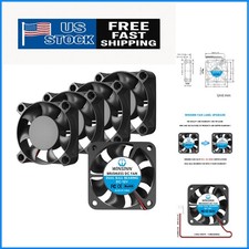 Versatile 40mm 12V Fans with 30cm Cable - Cooling Power for 3D Printers & More picture