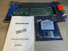 VisionTek Xtend 32MC MC-32 IBM PS/2 MCA up to 16MB Memory Board Manual Disk Rare picture