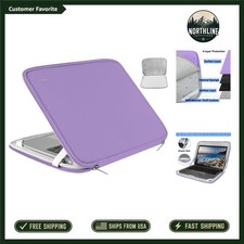 Elegant Light Purple 15.6 Inch Laptop Case - Durable, TSA Friendly, and Portable picture