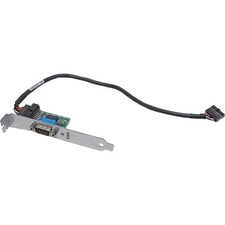 HP 628646-001 Serial RS232 DB9 Adapter +FH Bracket +Cable 611901-001 012711-001 picture