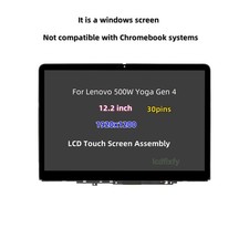 For Lenovo 500W Yoga Gen 4 82VQ0015SS 5M11L17673 LCD Touch Screen 12.2