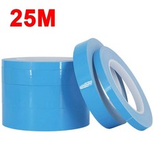 25M Double Sided Thermal Conductive Tape CPU GPU Heatsink Heat Transfer Blue picture