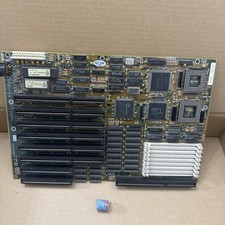 Vintage 386DX Motherboard AMD Am386 DX-25 OPTi Chipset ISA Retro PC Tested picture