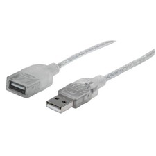 Manhattan Hi-Speed USB 2.0 Extension Cable Standard-A Male to Female 6ft picture