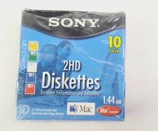 Sony 2HD Diskettes 10 Pack New  open box  picture