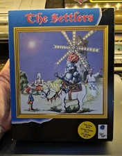 THE SETTLERS GAME X COMMODORE AMIGA ON FLOPPY DISK BOX ORIGINAL BLUE BYTE picture