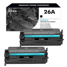 2PK 26A CF226A Toner Fits For HP Laserjet Pro MFP M426fdw M426fdn M402n M402dn picture