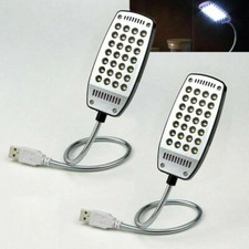 2Pcs Flexible 28LED USB Light Lamp For Laptop PC Computer Notebook Reading Light picture