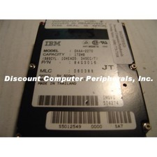 IBM DHAA-2540 Capacity 540MB, height 17mm, distance between screwholes 1.5