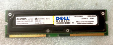 ELPIDA DELL 256 MB RAMBUS MEMORY MODULE EBR25EC8ABFD-8C 800-40 RM2-CMP52-22 picture