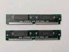 8MB EDO RAM 72-pin SIMM (Lot of 2) 16MB Total PNY Siemens Chips 60ns Vintage PC picture