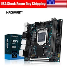 LGA 1150 H97 STRONG Motherboard DDR3 RAM VGA HDMI DP COM Dual LAN NVME/WIFI M.2 picture
