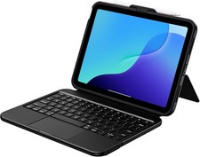 Jibrealg Rugged Keyboard Case iPad A16 11th 10th Gen USB-C Pencil Holder Folio picture