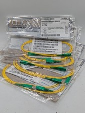 Corning Fiber Jumper Simplex Patch Cord Angled SM SC/APC Riser 2M New Lot of 5 picture