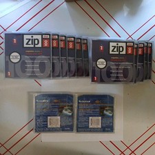 Lot of 13 Iomega Fujifilm Zip Disks 100MB PC Data Storage Disc Blank Media  picture