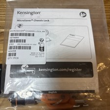 GENUINE  Kensington Microsaver Chassis Lock K67998M, NEW picture