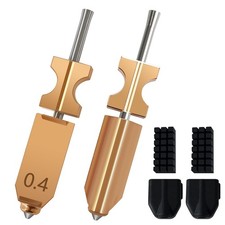 HzdaDeve 2PK Upgraded 0.25MM 0.4MM Hotend Kit for Flashforge AD5X Quick-Detachab picture