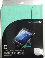 Forward Trifold Envelope iPad Turquoise Case Cover Folding Folio Green Brand New picture