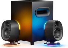 SteelSeries Arena 7 RGB Illuminated 2.1 Gaming Speakers: PC/PlayStation/Mobile picture