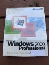Microsoft Windows 2000 Professional CD English Operating System  Sealed Box picture