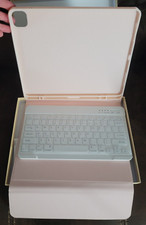 TaiYang IPad Pro 12.9 In Case w/keyboard 8 Gen Case with Pencil Holder - Pink picture