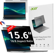 Acer 2-Pack Laptop Privacy Screen - for Laptop 15.6 Inch 16:9, Magnetic & Remova picture
