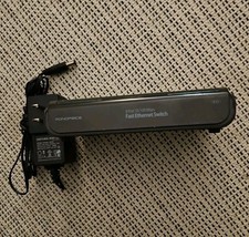 Genuine Monoprice 8 Port 10/100 Mbps Fast Ethernet Switch W/ Power Supply M108 picture