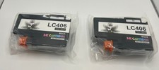 2 Pack Miss Deer LC406 Black High Yield Ink Cartridges Compatible Brother picture