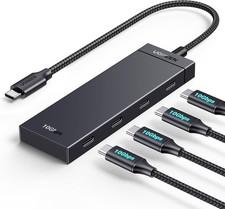 UGREEN USB-C Hub 4-Port USB-C 3.2 10Gbps Data Adapter Plug and Play 0.3ft Cable picture