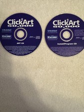 Broderbund ClickArt 50,000 (PC 2005) TWO CD'S ONLY picture