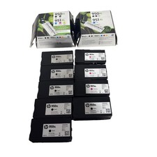 Genuine HP 5- 950XL Black 951xl 3- Magenta Only Open Box OEM Genuine Ink  950 XL picture