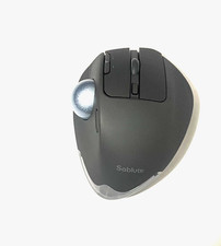 SABLUTE MA M1 Pro Ergonomic Wireless Trackball Mouse Bluetooth USB Rechargeable picture