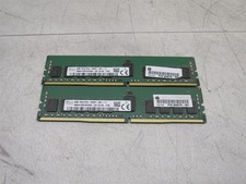 Lot of 2 SK hynix 8GB DDR4-2400 ECC RDIMM 16GB HMA41GR7AFR4N-UH picture