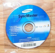 Samsung SyncMaster Software / User's Guide Disc For 2333sw Monitor **READ**  picture