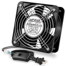 Metal Axial 110V 120V AC 150mm x 50mm Big Airflow Fan for Greenhouse Rv picture